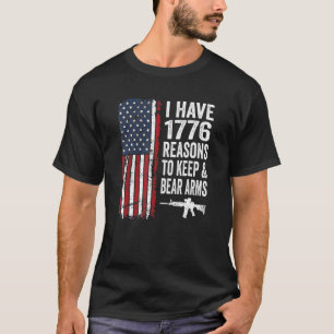 Camiseta Tengo 1776 Razones Para Conservar Y Oír Los Brazos
