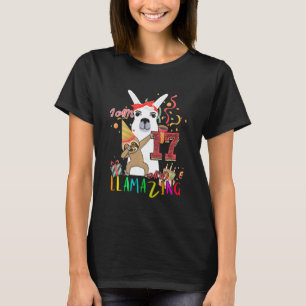 Camiseta Tengo 17 Años Y Llamo A La 17ª Lema Llama D