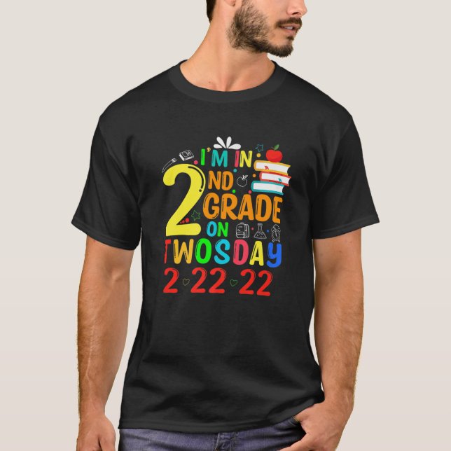 Camiseta Tengo 2º Grado El 22/2022 Martes De Febrero (Anverso)