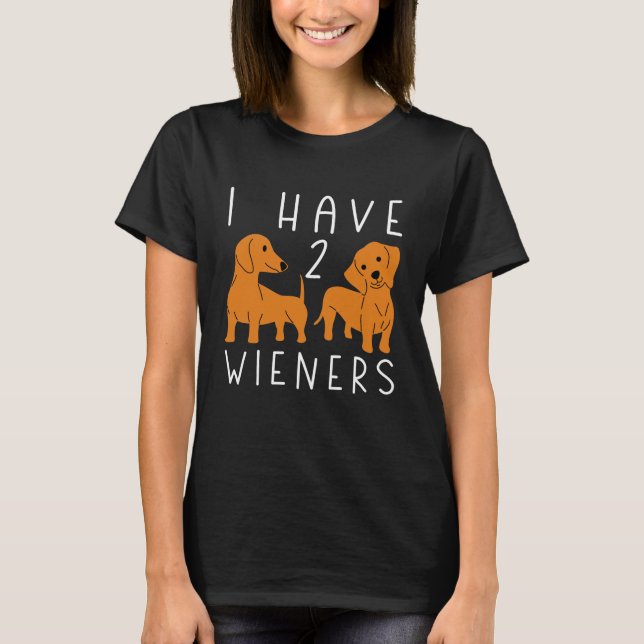 Camiseta Tengo 2 Wieneradores (Anverso)