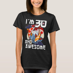 Camiseta Tengo 30 años y maravilloso cumpleaños de carpa ja
