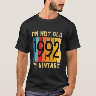 Camiseta Tengo 32 años, no soy viejo, soy un nacer de 1992,