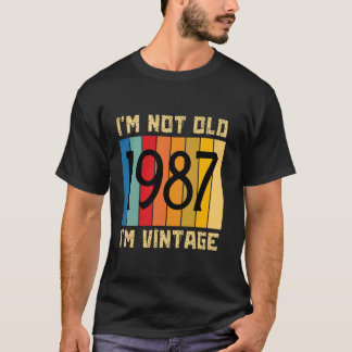 Camiseta Tengo 37 años, no soy viejo, estoy en el 37º cumpl