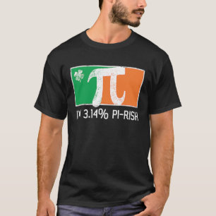 Camiseta Tengo 3 14 Pi Rish St Patrick's Day Bandera irland