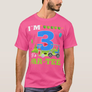 Camiseta Tengo 3 Años, Par. Golf De Cumpleaños Tercer Depor