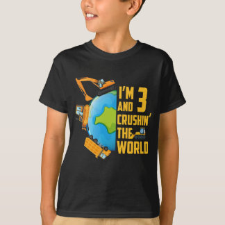 Camiseta Tengo 3 años y no estoy en el mundo, adolescente