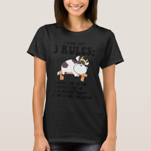 Camiseta Tengo 3 reglas que no me mientes a los Navidades d