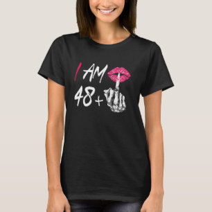 Camiseta Tengo 48 Más 1 Dedo Medio Por 49 Años