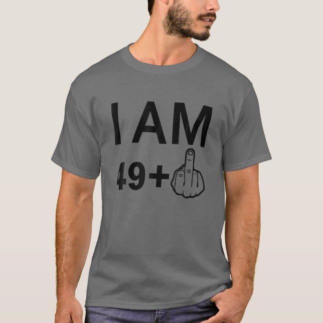 Camiseta Tengo 49 Más 1 - Cumpleaños Gracioso - Ce De Cumpl (Anverso)