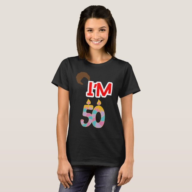 Camiseta Tengo 50 (Anverso completo)