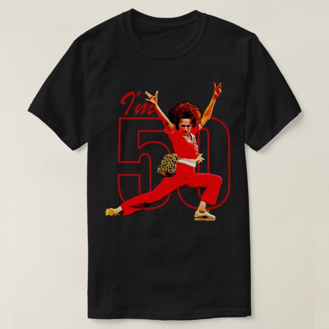 Camiseta Tengo 50 Años (Diseño del anverso)