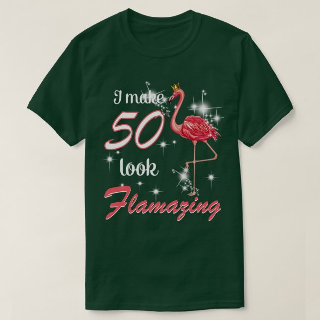 Camiseta Tengo 50 pinceladas de flamación en 1969 50 cumple (Diseño del anverso)
