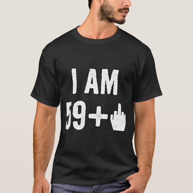 Camiseta Tengo 59 1 Dedo Medio (Anverso)