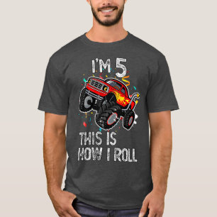 Camiseta Tengo 5 años, así es como hago la verdad del quint