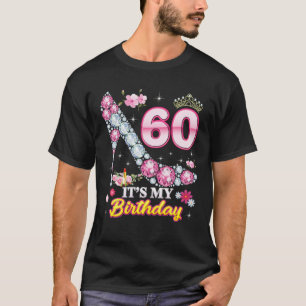 Camiseta Tengo 60 años y es mi 60 aniversario de Diamante R