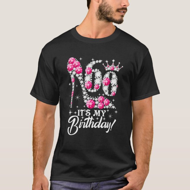 Camiseta Tengo 60 años y es mi 60 cumpleaños gracioso diam  (Anverso)