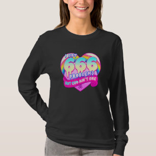 Camiseta Tengo 666 Problemas En La Cabra Satánica I Baphome
