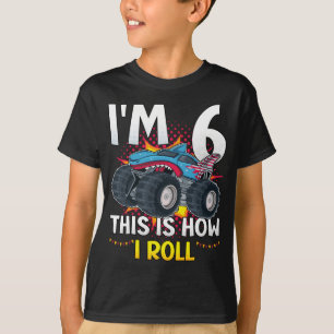 Camiseta Tengo 6 años y así es como hago el Monster Truck B