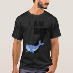 Camiseta Tengo 7 Años De Ballena Azul