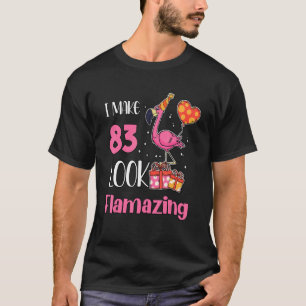 Camiseta Tengo 83 Años Flamante Flamingo 83