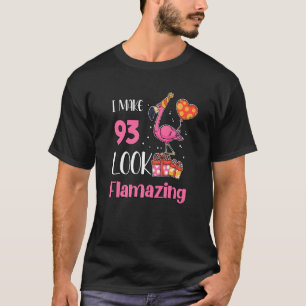 Camiseta Tengo 93 Años Flamante Flamingo 93