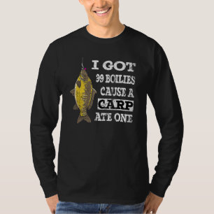 Camiseta Tengo 99 Boilies Porque Un Auto Jurásico De Carpa
