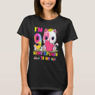 Camiseta Tengo 9 años, 9 años, Chicas de cumpleaños, edad 2