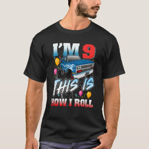 Camiseta Tengo 9 años, así es como hago el 9 de cumpleaños