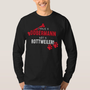 Camiseta Tengo A Dobermann Pinscher Dog Lover Mom Doberman