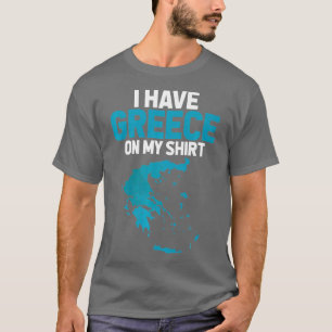 Camiseta Tengo a Grecia en mi profesor de geografía