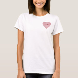 Camiseta Tengo a Jesús en mi corazón