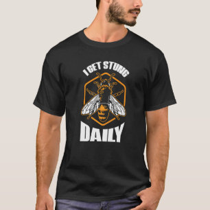 Camiseta Tengo A Stung Daily Beekeeper Beeheld Honeybee