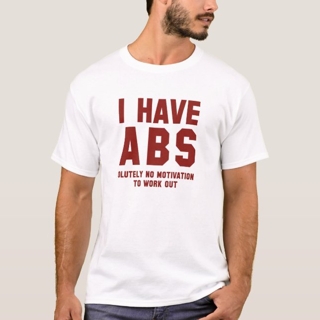 Camiseta Tengo Abs (Anverso)