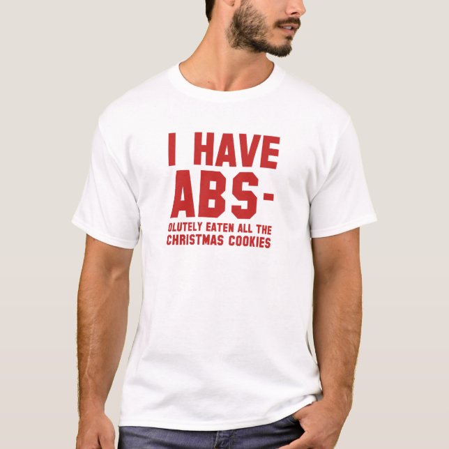 Camiseta Tengo Abs (Anverso)