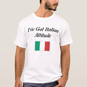 Camiseta Tengo actitud italiana
