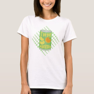 Camiseta Tengo albaricoques Tin de fruta