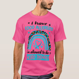 Camiseta Tengo alergias a alimentos a las que puedo hacer r