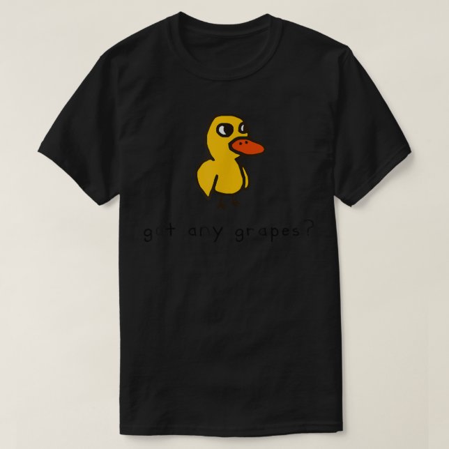 Camiseta Tengo alguna uva divertida (Diseño del anverso)