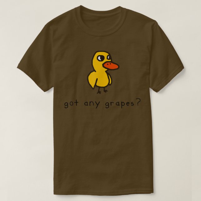 Camiseta Tengo alguna uva divertida (Diseño del anverso)
