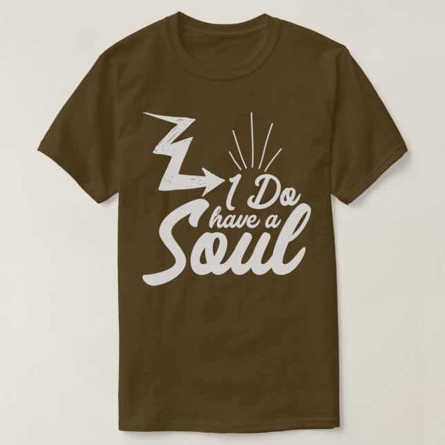 Camiseta Tengo Alma (Diseño del anverso)