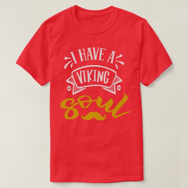 Camiseta Tengo Alma Viking 1 (Diseño del anverso)