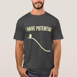 Camiseta Tengo amigos con energía potencial