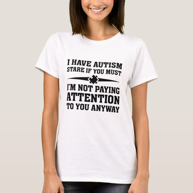 Camiseta Tengo Autismo (Anverso)