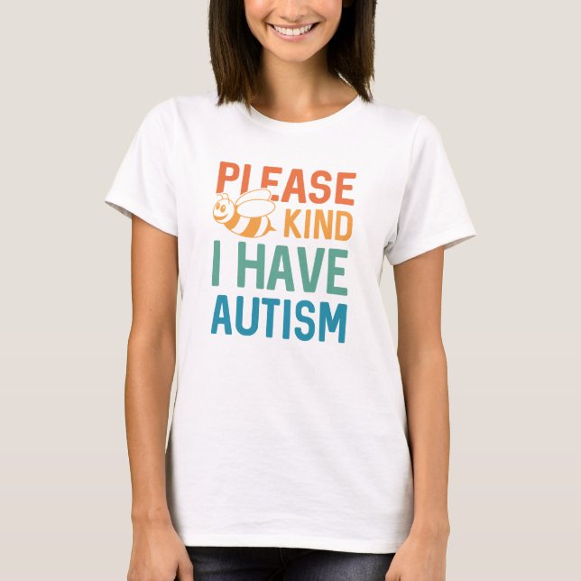 Camiseta Tengo Autismo (Anverso)