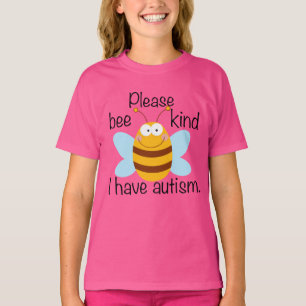 Camiseta Tengo Autismo, Por Favor, Un Poco Aburrido Chica D