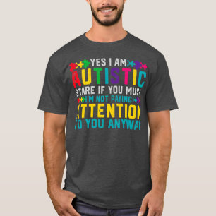 Camiseta Tengo Autismo Sí Soy Autismo Autista Conciencia