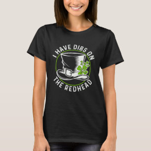 Camiseta Tengo bichos en el pelirrojo St Patrick s Day Sham