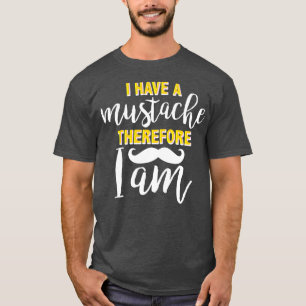 Camiseta Tengo bigote, por lo tanto soy colorido