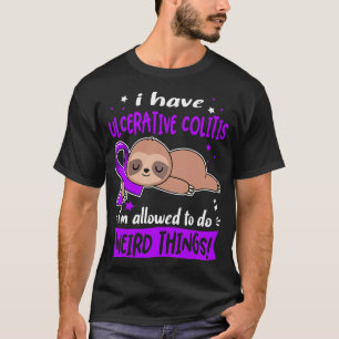Camiseta Tengo Colitis Ulcerosa se me permite hacer cosas R