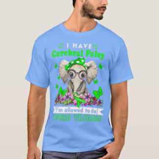 Camiseta Tengo conciencia de la parálisis cerebral